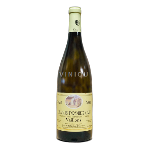 Bourgogne Chablis premier cru Premier Cru Jean et Sébastien Dauvissat Vaillons 2020