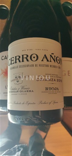 La Rioja Rioja Bodegas Olarra Cerro Añon Crianza 2015