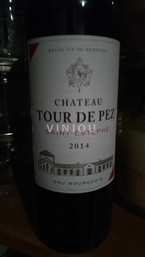 Bordeaux Saint-Estèphe Cru Bourgeois Château Tour de Pez 2014