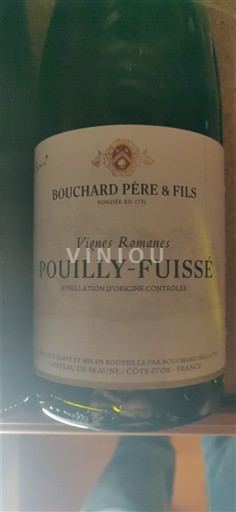 Bourgogne Pouilly-fuissé Bouchard Père & Fils Vignes Romanes 2016