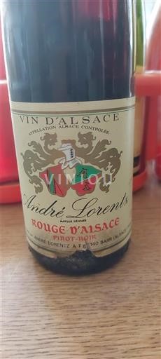 Alsace André Lorentz Rouge d'Alsace 1989