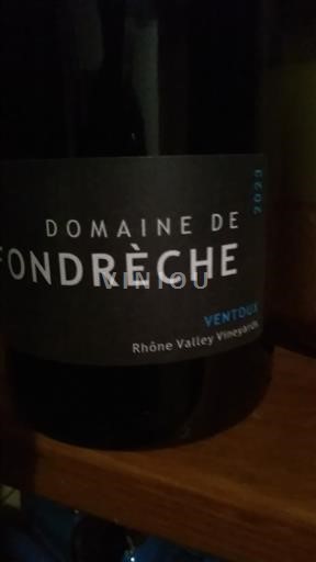 Valle del Rodano Ventoux Domaine Fondrèche 2023