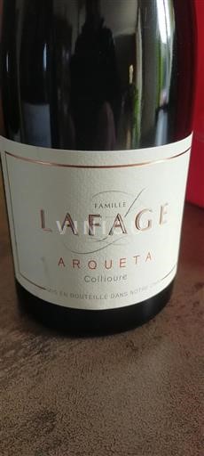Rosellón Collioure Famille Lafage Arqueta 2020