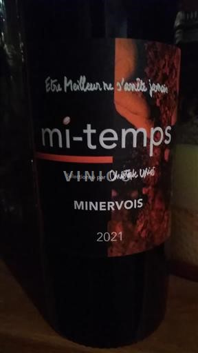 Langvedok Minervois Mi-temps 2021