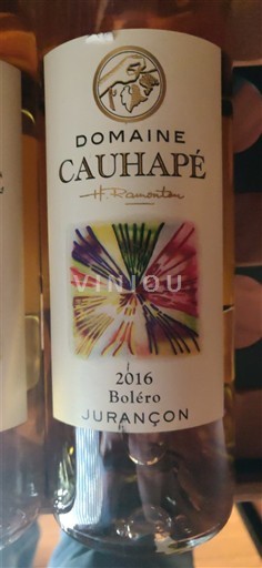 Tây Nam Jurançon Domaine Cauhapé Boléro 2016
