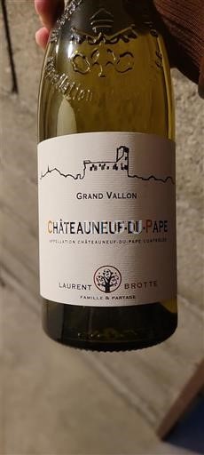 Thung lũng Rhône Châteauneuf-du-pape Laurent Brotte Grand Vallon 2024