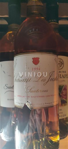 Bordeaux Sauternes Château Les Justices 1994