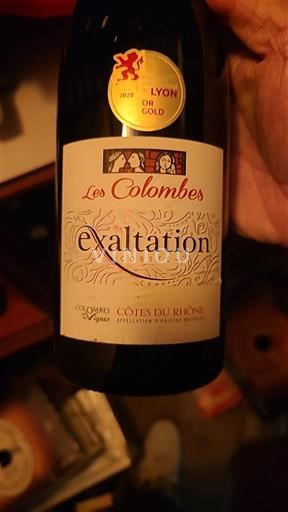 Thung lũng Rhône Côtes-du-rhône Les Colombes Exaltation 2019