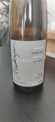 Alsace Riesling Domaine Moellinger Vertige de Granit 2020