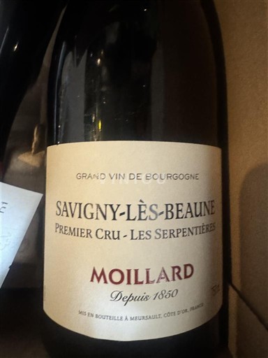 Borgogna Savigny-lès-Beaune Premier Cru Moillard Premier Cru - Les Serpentières 2018