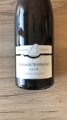 Borgonha Chassagne-Montrachet Albert Bichot Bernard Loiseau 2008