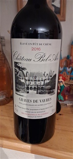 Bordeaux Graves-de-Vayres Château Bel-Air 2016