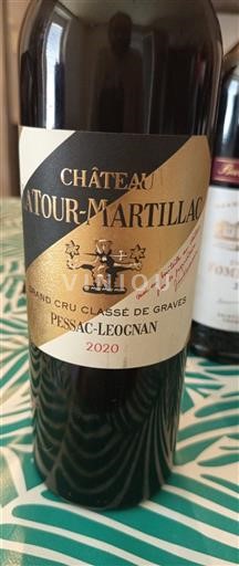 Bordeaux Pessac-Léognan Grand Cru Classé de Graves Château Latour-Martillac 2020