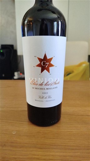 Mendoza Thung lũng Uco Clos de los Siete C7 by Michel Rolland 2021