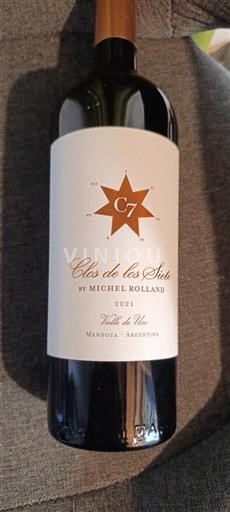 Mendoza Valle de Uco Clos de los Siete C7 by Michel Rolland 2021