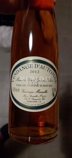 Languedoc et Roussillon Aude Pastourel Vendange d'Automne 2012