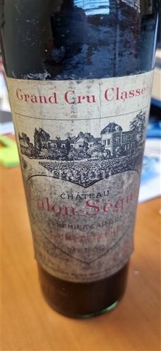 Vin Rouge sec Calon Ségur 1943 France Bordeaux Saint-Estèphe AOC Grand Cru