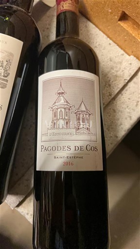 Bordeaux Saint-Estèphe Château Cos Estournel Les Pagodes de Cos 2016