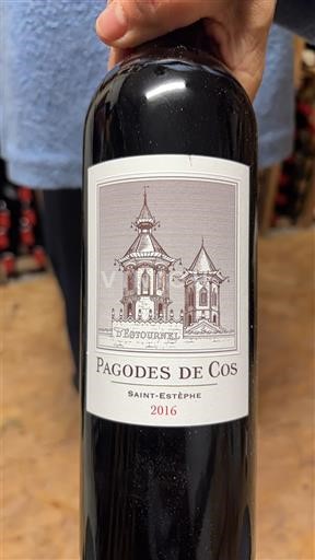 Бордо Сен-Естеф Château Cos Estournel Les Pagodes de Cos 2016