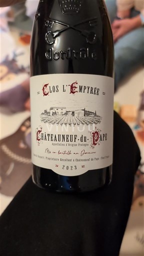 Thung lũng Rhône Châteauneuf-du-pape Clos l'Empyrée 2023