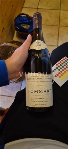 Burgundi Pommard Domaine Coste-Caumartin 1992