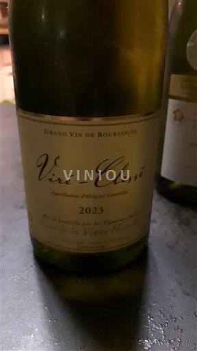 Viinit Blanc sec Cave de la Vigner Blanche 2023 Ranska Burgundi Viré-clessé AOC