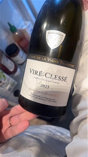 Burgundia Viré-clessé Cave de la Vigner Blanche 2023