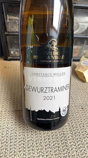 Alsazia Gewürztraminer Cave de Ribeauvillé Constance Muller 2021