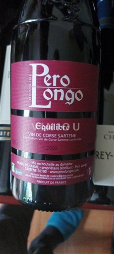 Corsica Niet gespecificeerd Domaine Pero Longo Équilibre 2008