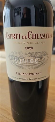 Bordéus Pessac-Léognan Domaine Chevalier L'Esprit de Chevalier 2020