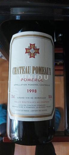 Bordeaux Pomerol Château Pomeaux 1998