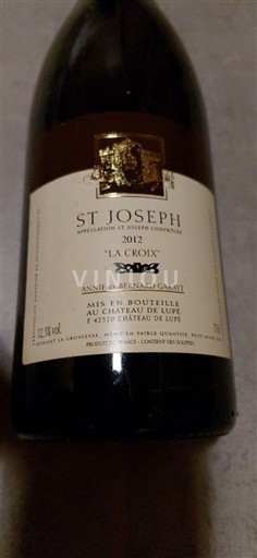 Rhônetal Saint-Joseph Château Lupe La Croix 2013