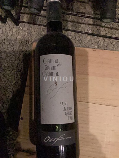 Bordeaux Saint-Émilion Grand Cru Grand Cru Château Grand Cardinal 2015