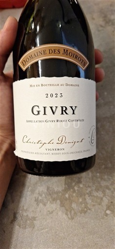 Borgogna Givry Domaine Des Moirots 2023