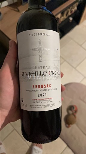 Bordeaux Fronsac Château La Vieille Croix 2021