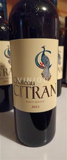 Bordeaux Haut-Médoc Château Citran 2023
