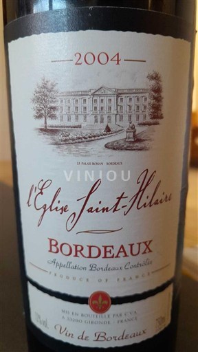 Burdeos Bordeaux L'Église Saint-Hilaire 2004