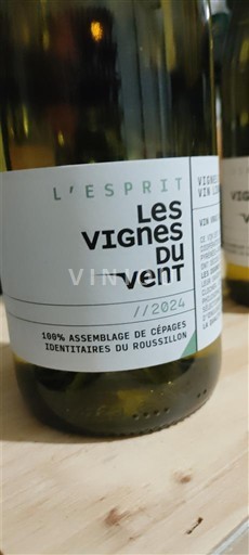 Roussillon Côtes-du-Roussillon Les Vignes du Vent L'Esprit 2024