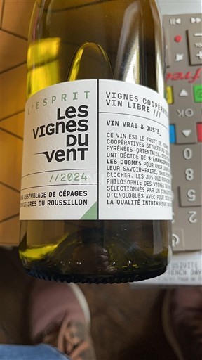 Roussillon Côtes-du-Roussillon Les Vignes du Vent L'Esprit 2024