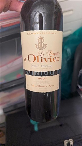 Bordeaux Pessac-Léognan Château Olivier Le Dauphin d'Olivier 2004
