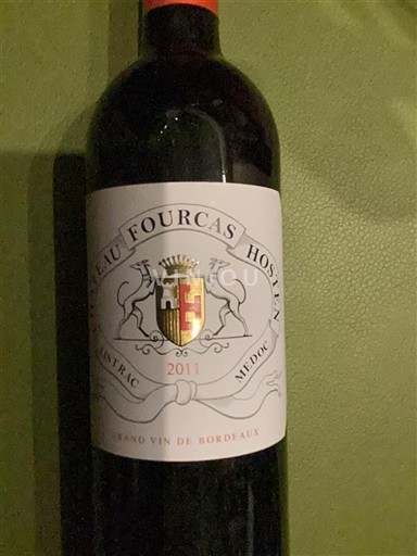 Bordeaux Listrac-Médoc Château Fourcas Hostein 2011