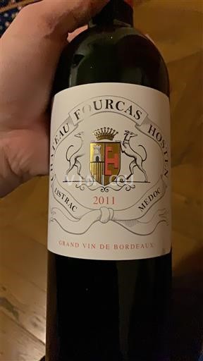 Bordeaux Listrac-Médoc Château Fourcas Hostein 2011