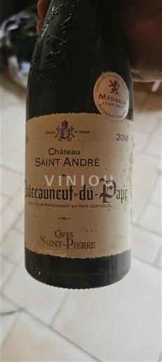 Vale do Ródano Châteauneuf-du-Pape Château Saint André 2016