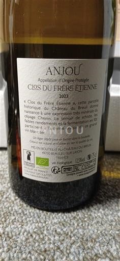 Loirevallei Anjou Château Breuil Clos du Frère Étienne 2023