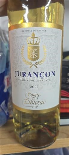 Sudoeste Jurançon Comte Libiszac 2021