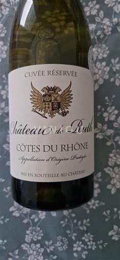 Thung lũng Rhône Côtes-du-rhône Château Ruth Réservée 2024