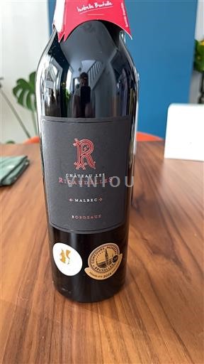 Bordeaux Château Les Ricaudelles Malbec 2022