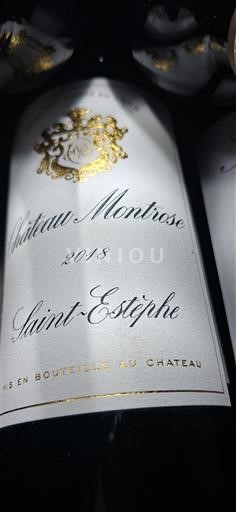 Vin Rouge sec Château Montrose 2018 France Bordeaux Saint-Estèphe AOC Grand Cru