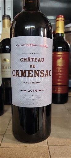 Bordeaux Haut-Médoc Grand Cru Château Camensac 2019