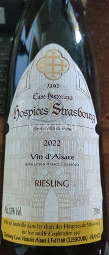 Alsace Cave Historique des Hospices de Strasbourg 2022